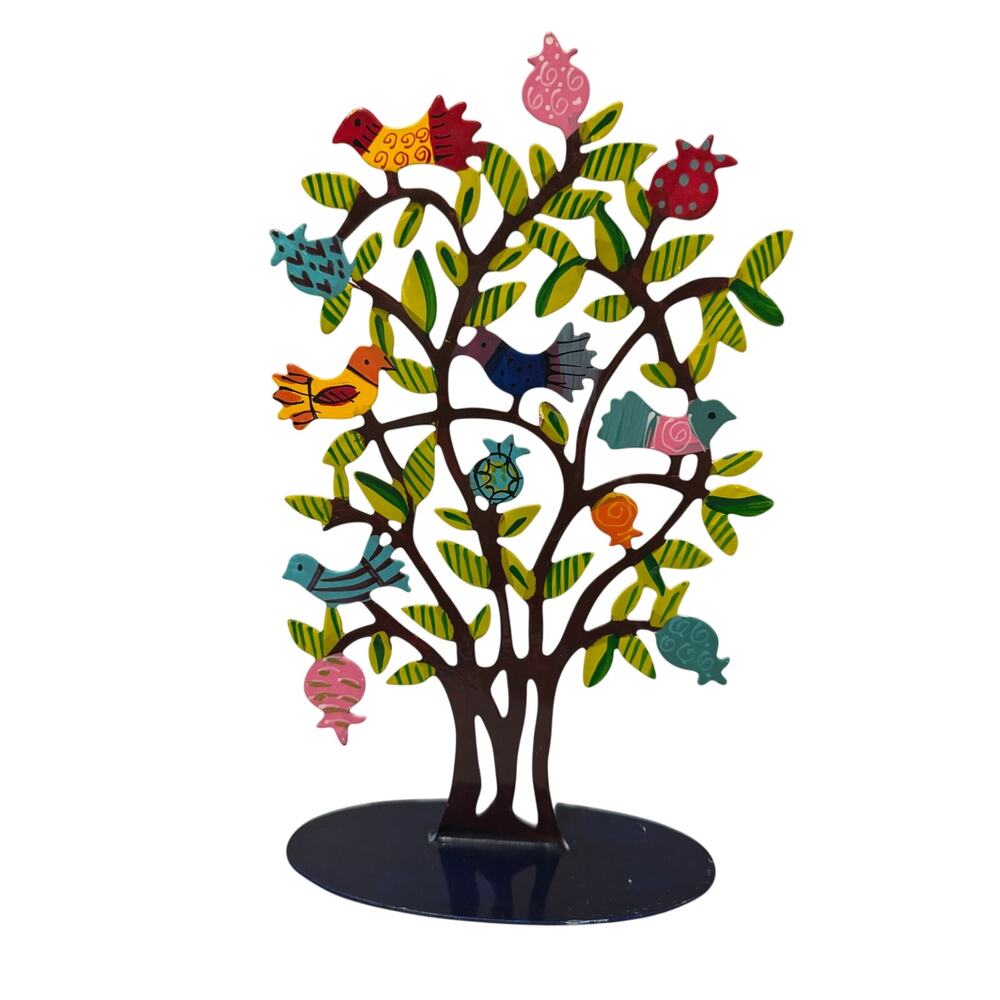 Emanuel Laser Cut Metal Tree of Life Sculpture